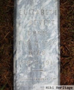 Elizabeth Catherine Nevitt