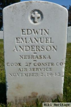 Edwin Emanuel Anderson