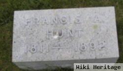 Francis A Hunt