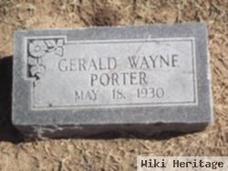 Gerald Wayne Porter