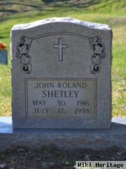 John Roland Shetley