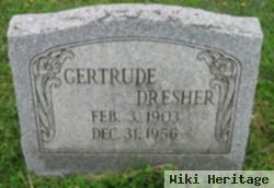 Gertrude "gertie" Dresher