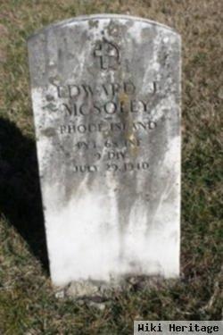 Pvt Edward Joseph Mcsoley, Sr