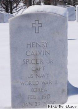 Henry Calvin Spicer, Jr.