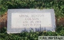 Arval Benton "a.b." Colson