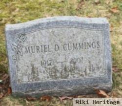 Muriel D Cummings