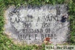 Archie A. Vaine