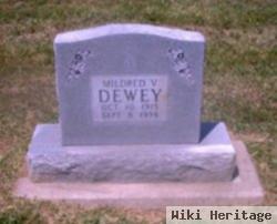 Mildred V Dewey