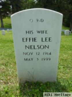 Effie Lee White Nelson