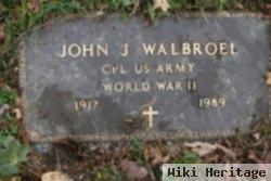 Corp John J Walbroel