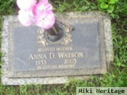 Anna D Watson