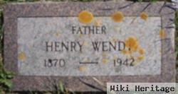 Henry Wendt