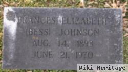 Frances Elizabeth Bess Johnson