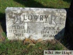 John E. Lowry