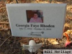 Georgia Faye Tarte Rhoden