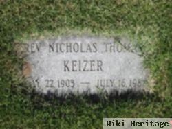 Rev. Nicholas Thomas Keizer