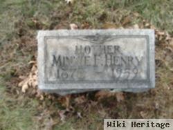 Minnie F Henry