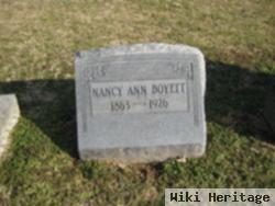 Nancy Ann Boyett