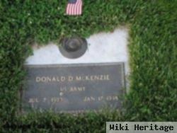 Donald D. Mckenzie