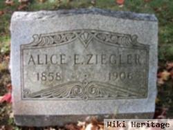 Alice E May Ziegler