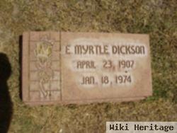 E. Myrtle Dickson
