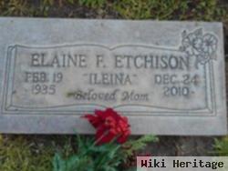 Elaine T. "ileina" Etchison