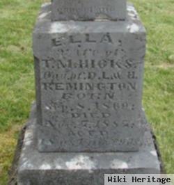 Ella Remington Hicks