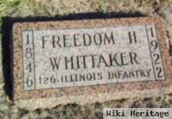 Freedom H. Whittaker