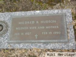 Mildred R Hudson