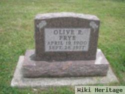 Olive R Frye