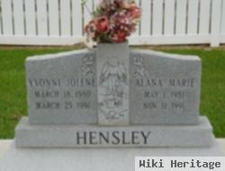 Yvonne Jolene Hensley