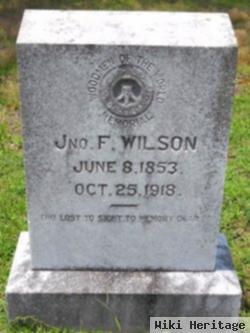 John F Wilson