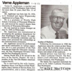 Verne G. Appleman