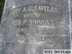 Mary Ann Cleaveland Simmons