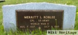 Merritt L Roblee