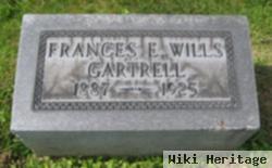 Frances E Wills Gartrell