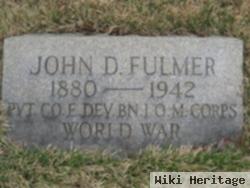 Pvt John D Fulmer