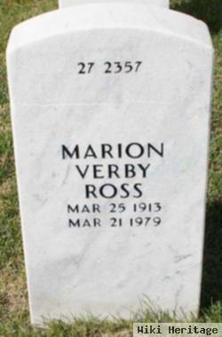 Marion Verby Ross