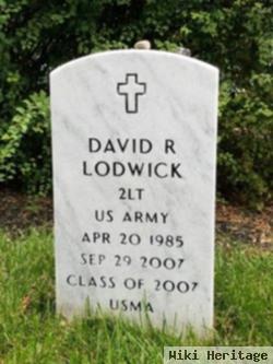 2Lt David R. Lodwick