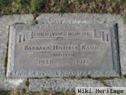 Barbara Hilliker Kahele