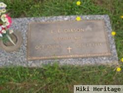 L. E. Dixson