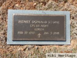 Henry Donald Stone