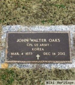 John Walter "j.w." Oaks