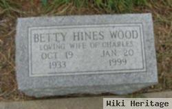 Betty Joyce Hines Wood