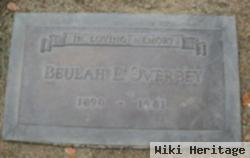 Beulah E Overbey