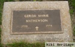 Gerda Marie Sward Mathewson