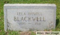 Lela Howell Blackwell