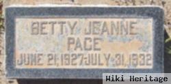 Betty Jeanne Pace