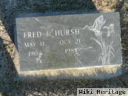 Fred E. "heinie" Hursh