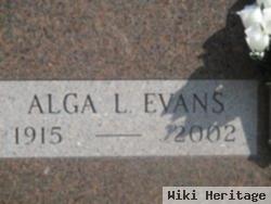 Alga Bertram Evans